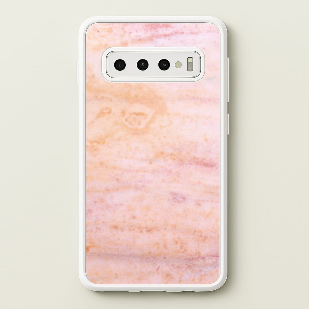 Ombre Rose Gold Marble - Marble Phone Case for Galaxy S10 Plus