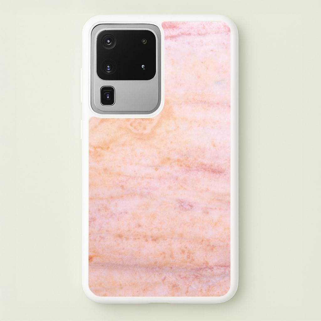 Ombre Rose Gold Marble - Marble Phone Case for Galaxy S20 Ultra
