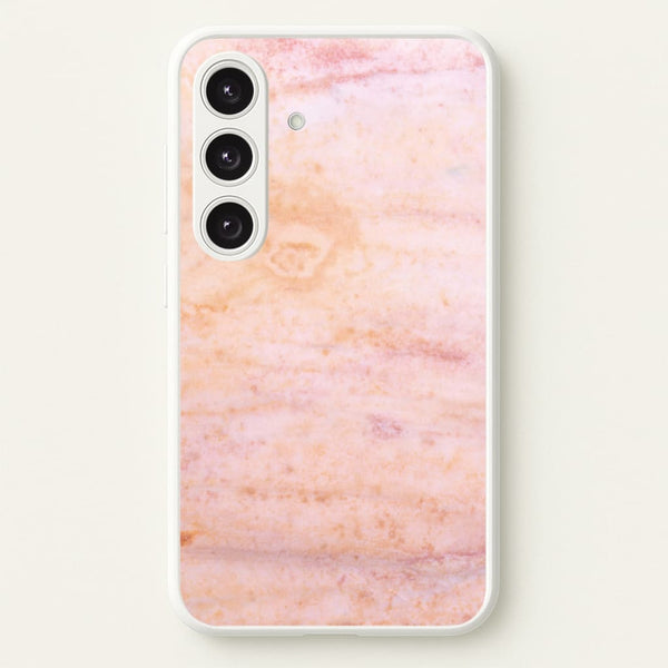Ombre Rose Gold Marble - Marble Phone Case for Galaxy S24