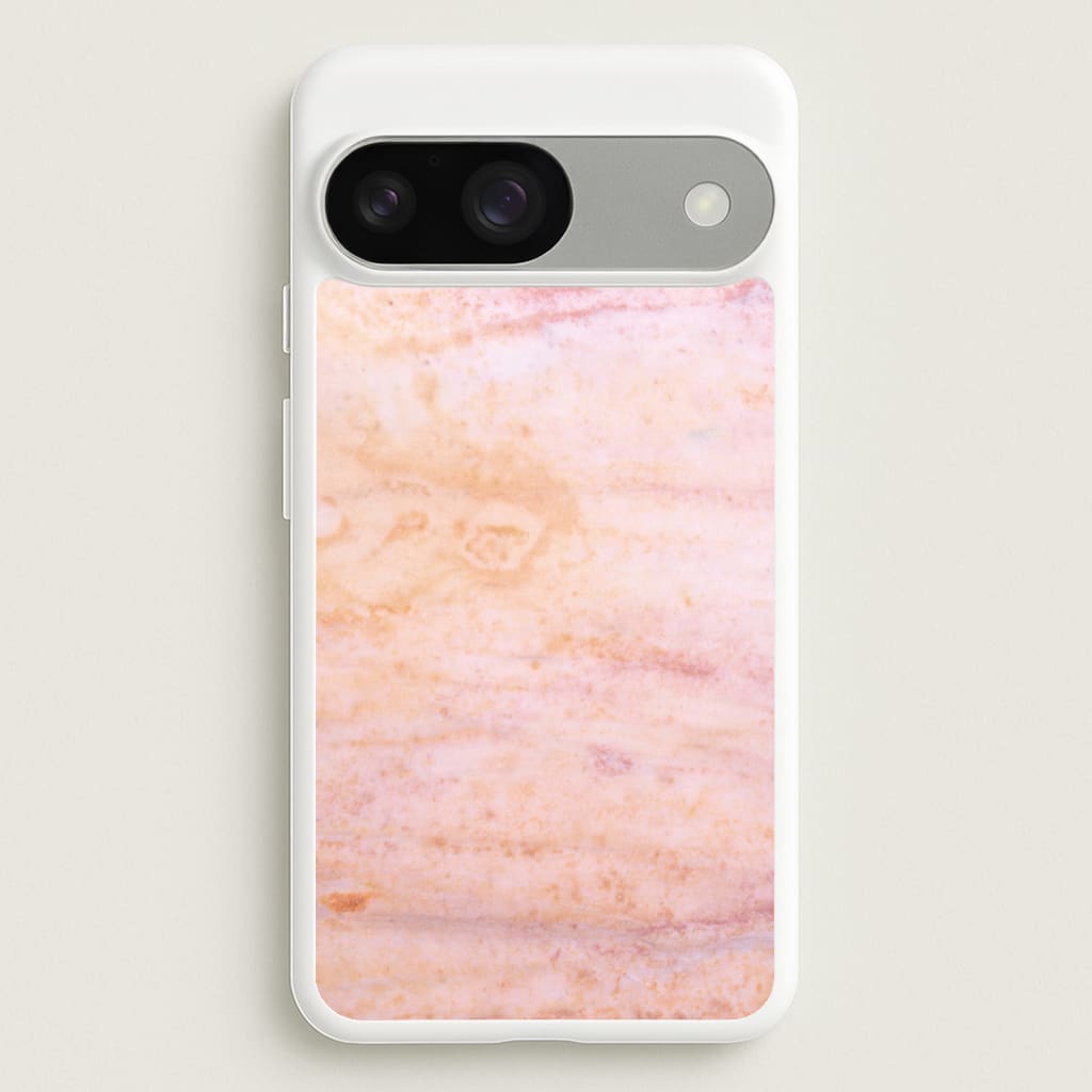 Ombre Rose Gold Marble - Marble Phone Case for Google Pixel 9 / 9 Pro