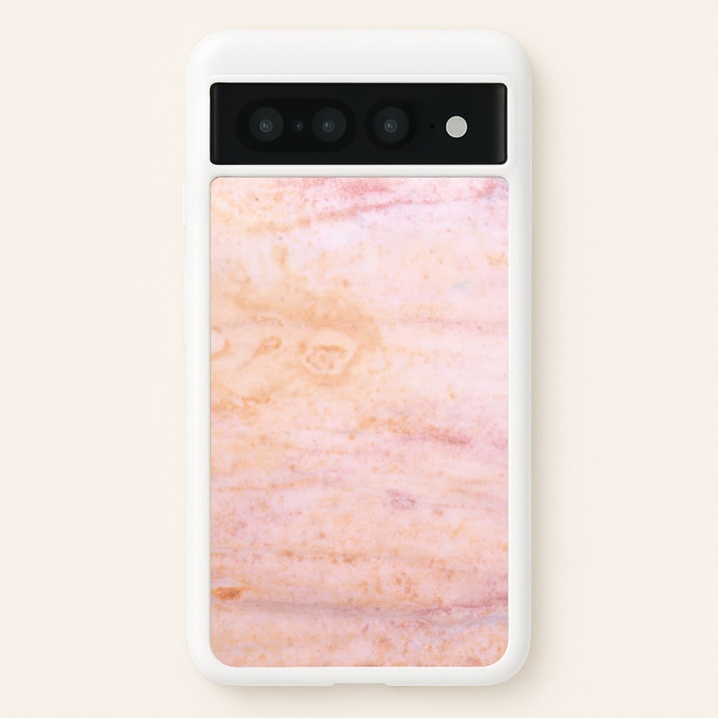 Ombre Rose Gold Marble - Marble Phone Case for Google Pixel 7 Pro