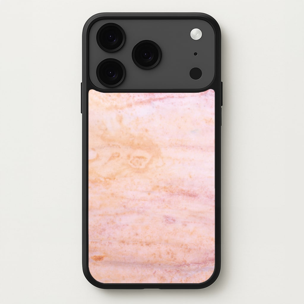 Ombre Rose Gold Marble Phone Case for iPhone 17 Pro