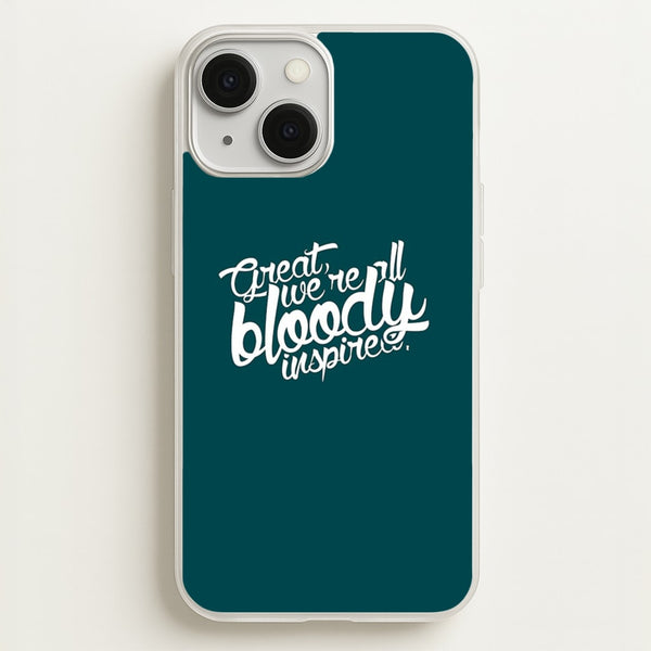 Great, We're All Bloody Inspired - Maze - Maze Runner Phone Case for iPhone 13 Mini