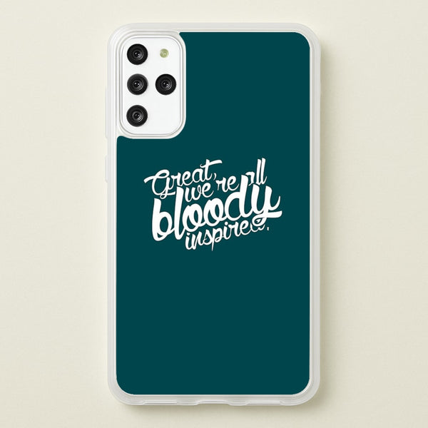 Great, We're All Bloody Inspired - Maze - Maze Runner Phone Case for Galaxy S20 Plus