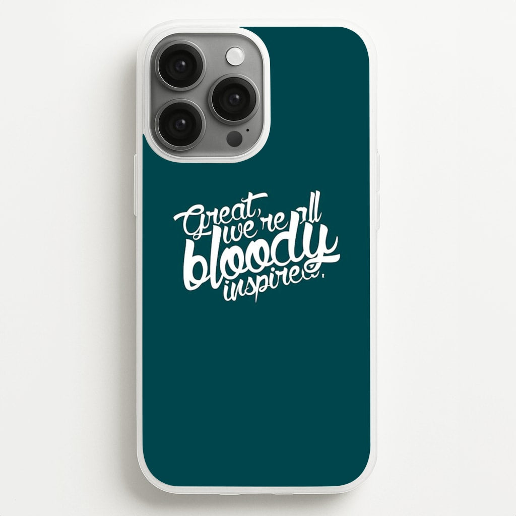 Great, We're All Bloody Inspired - Maze - Maze Runner Phone Case for iPhone 13 Pro Max