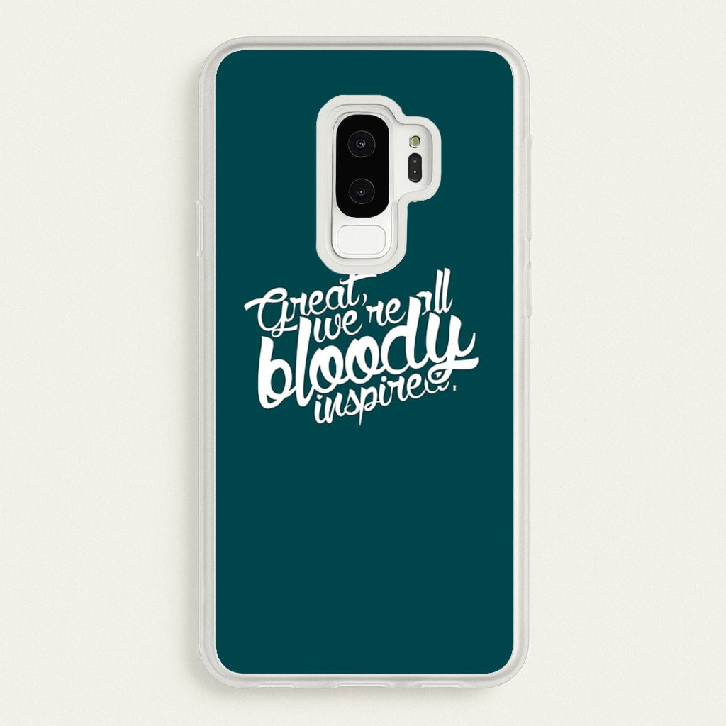 Great, We're All Bloody Inspired - Maze - Maze Runner Phone Case for Galaxy S9 Plus