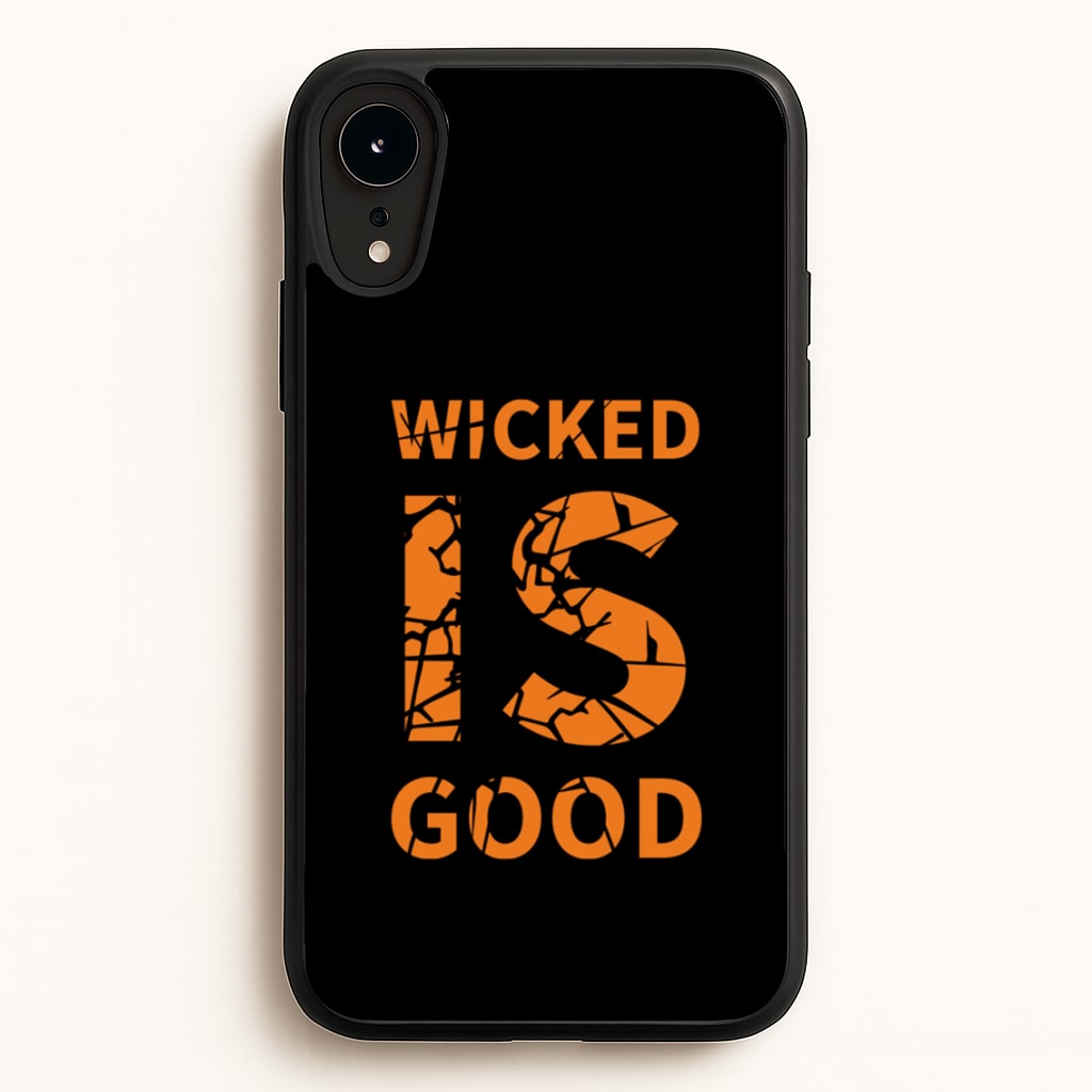 Wicked Is Good - Maze - Maze Runner Phone Case for iPhone XR