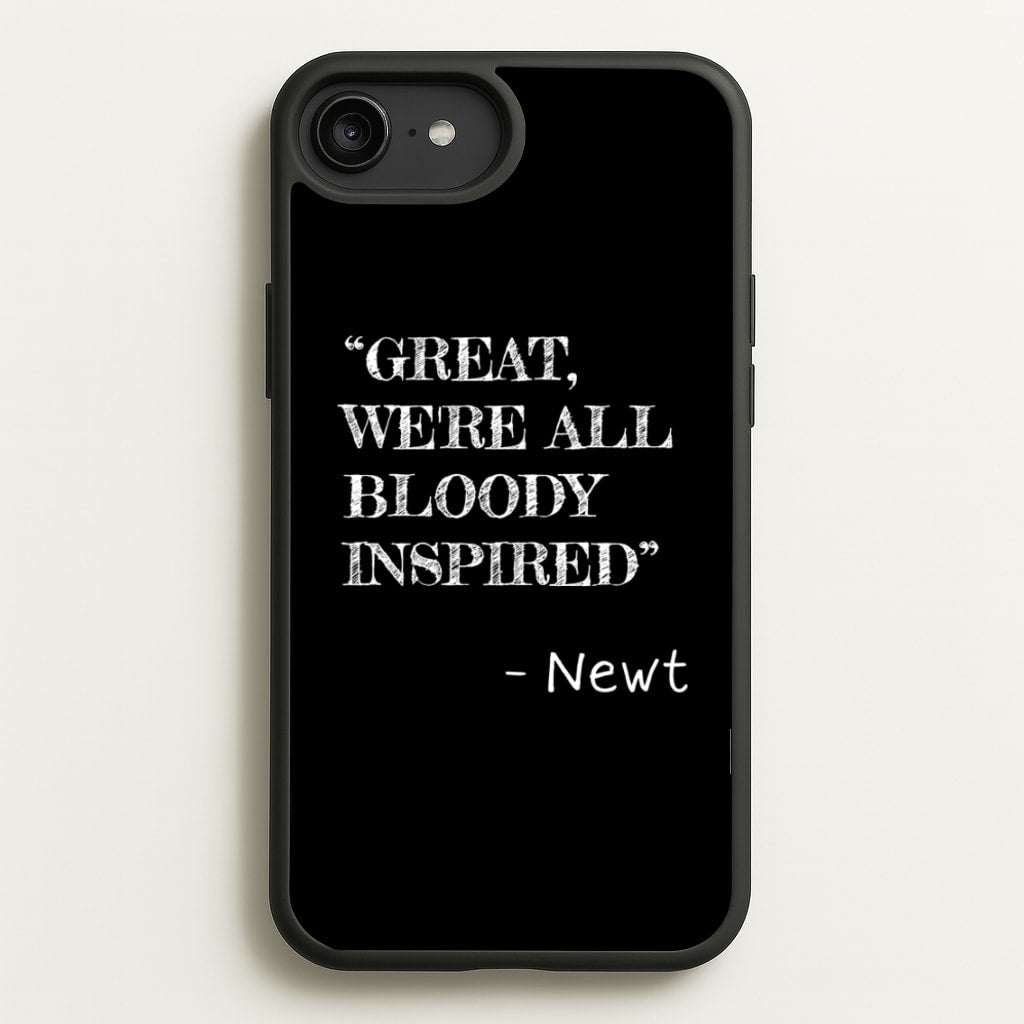 Great, We're All Bloody Inspired - Newt - Maze Runner Phone Case for iPhone 6 Plus / 7 Plus / 8 Plus