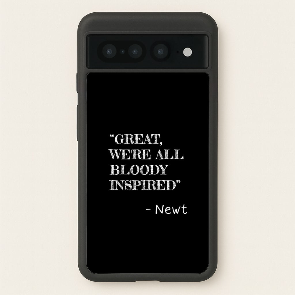 Great, We're All Bloody Inspired - Newt - Maze Runner Phone Case for Google Pixel 7 Pro