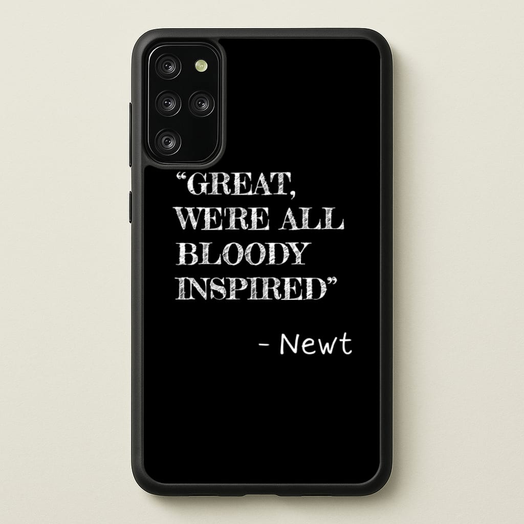 Great, We're All Bloody Inspired - Newt - Maze Runner Phone Case for Galaxy S20 Plus