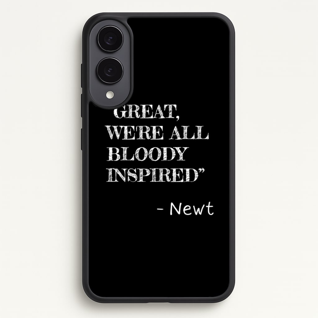 Great, We're All Bloody Inspired - Newt - Maze Runner Phone Case for Galaxy S25 Edge