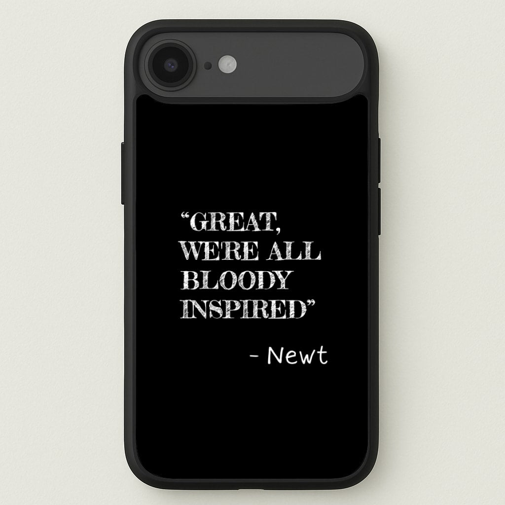 Great, We're All Bloody Inspired - Newt Phone Case for iPhone 17 Air