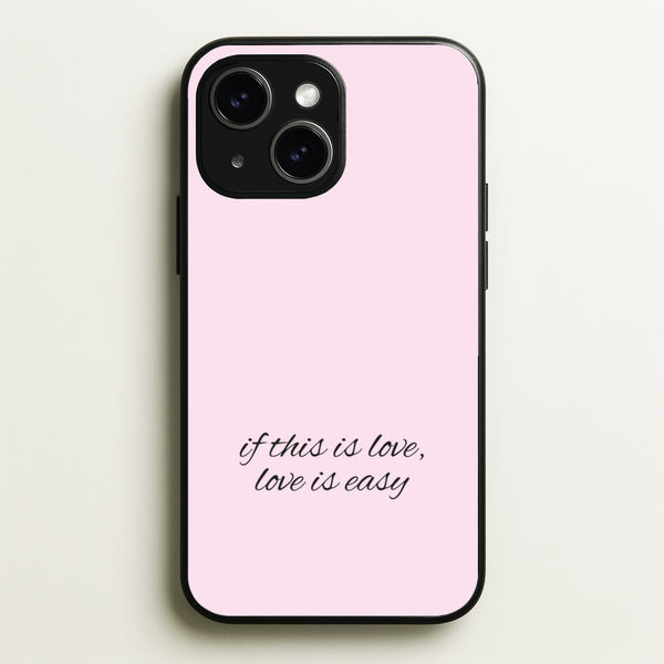 If This Is Love, Love Is Easy - McBand - McFly Phone Case for iPhone 15 Plus