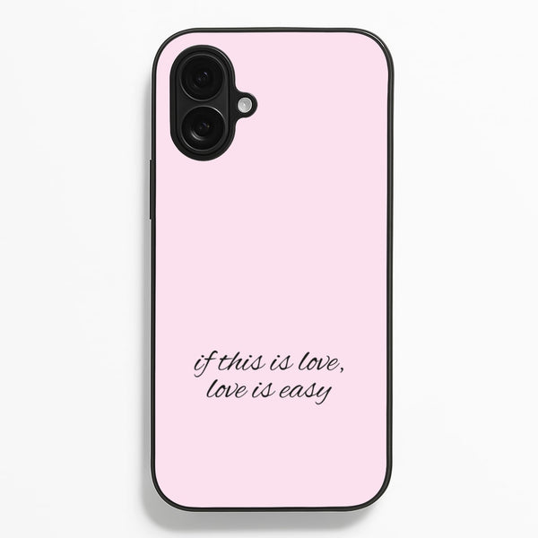 If This Is Love, Love Is Easy - McBand - McFly Phone Case for iPhone 16 Plus