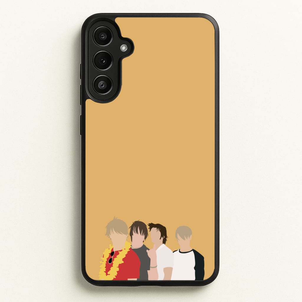 Band Members - McFly - McFly Phone Case for Galaxy A34