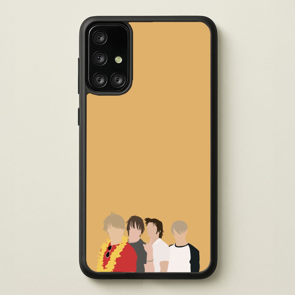Band Members - McFly - McFly Phone Case for Galaxy A71