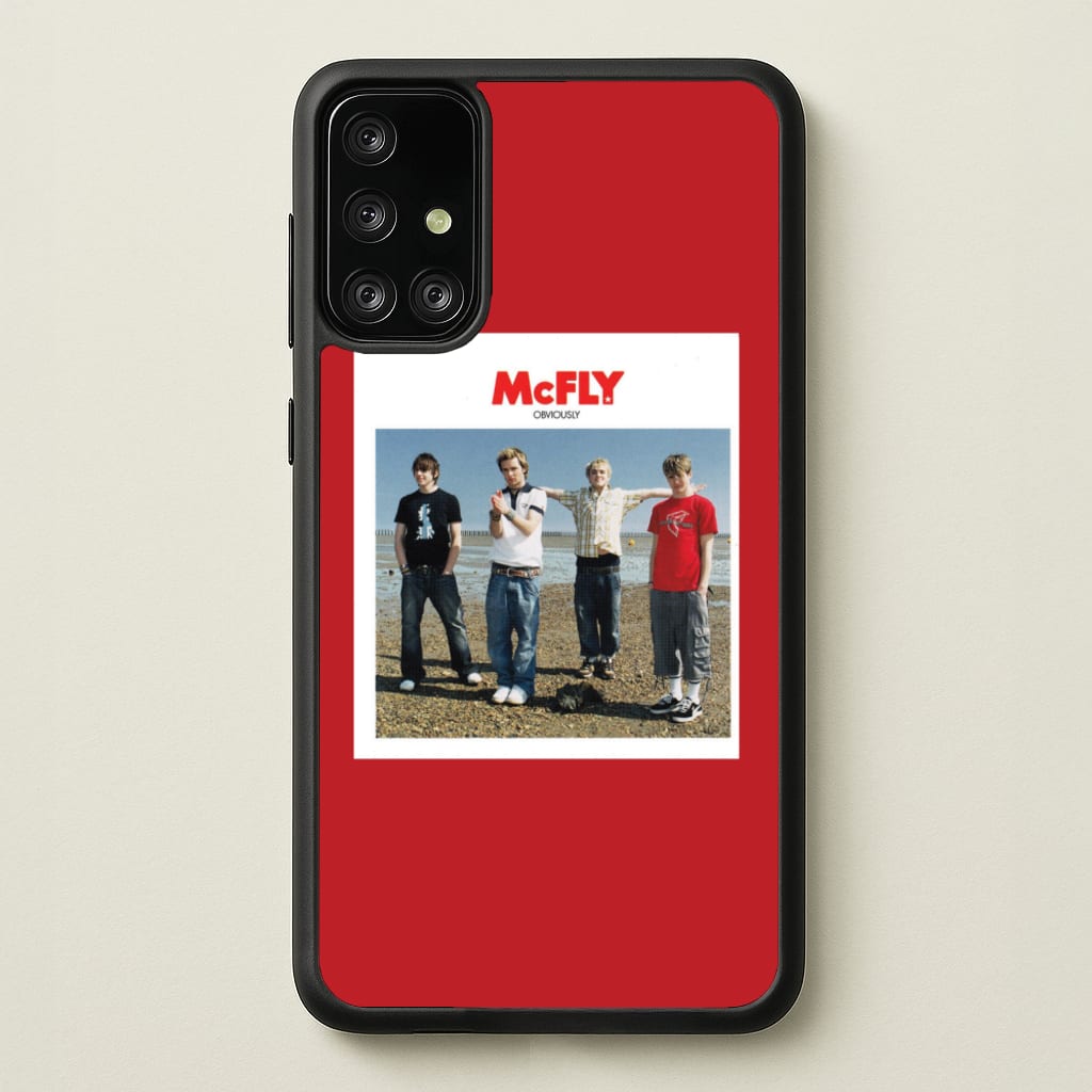 Obviously - McBand - McFly Phone Case for Galaxy A71