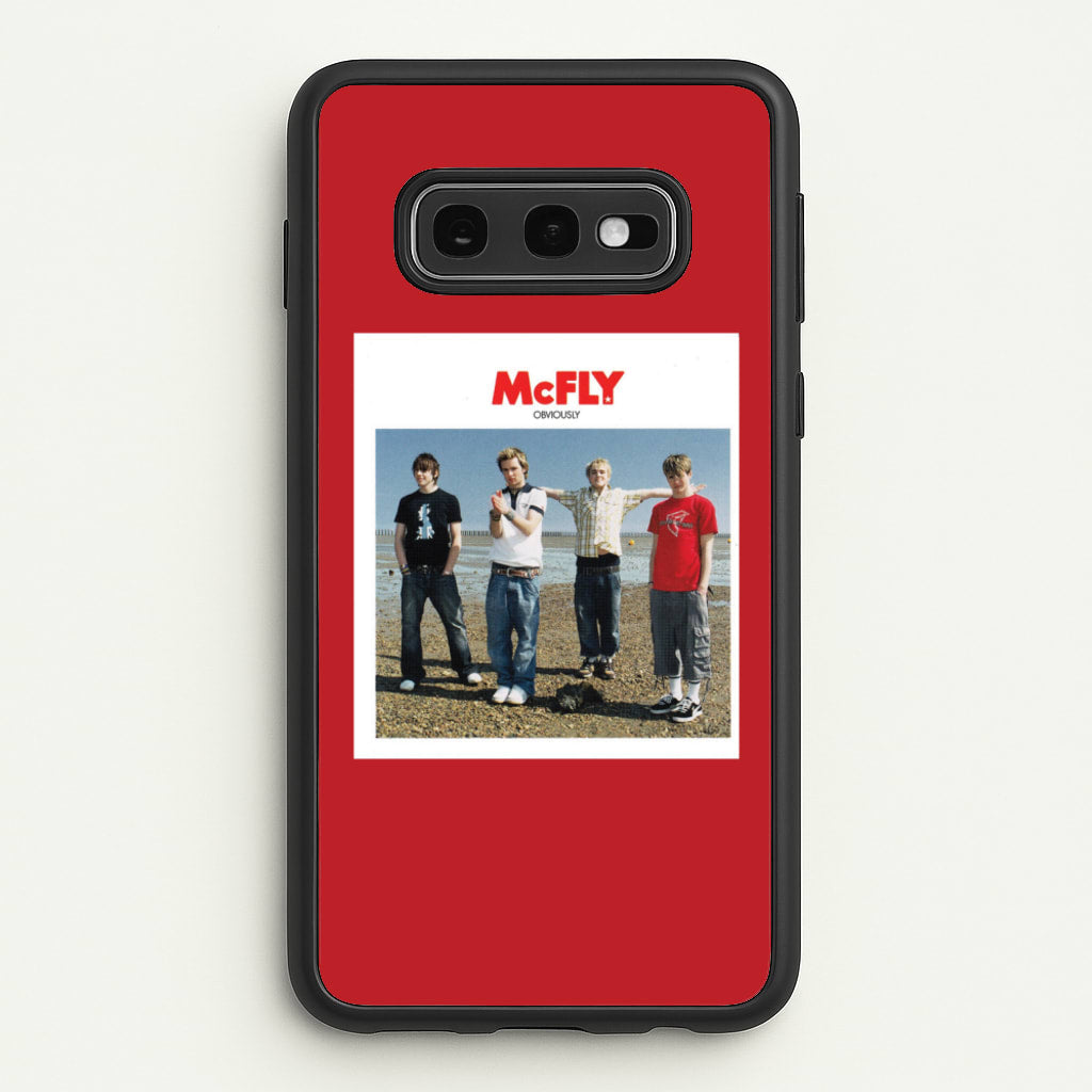 Obviously - McBand - McFly Phone Case for Galaxy S10e