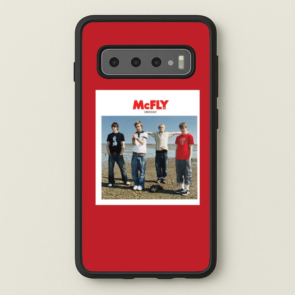 Obviously - McBand - McFly Phone Case for Galaxy S10