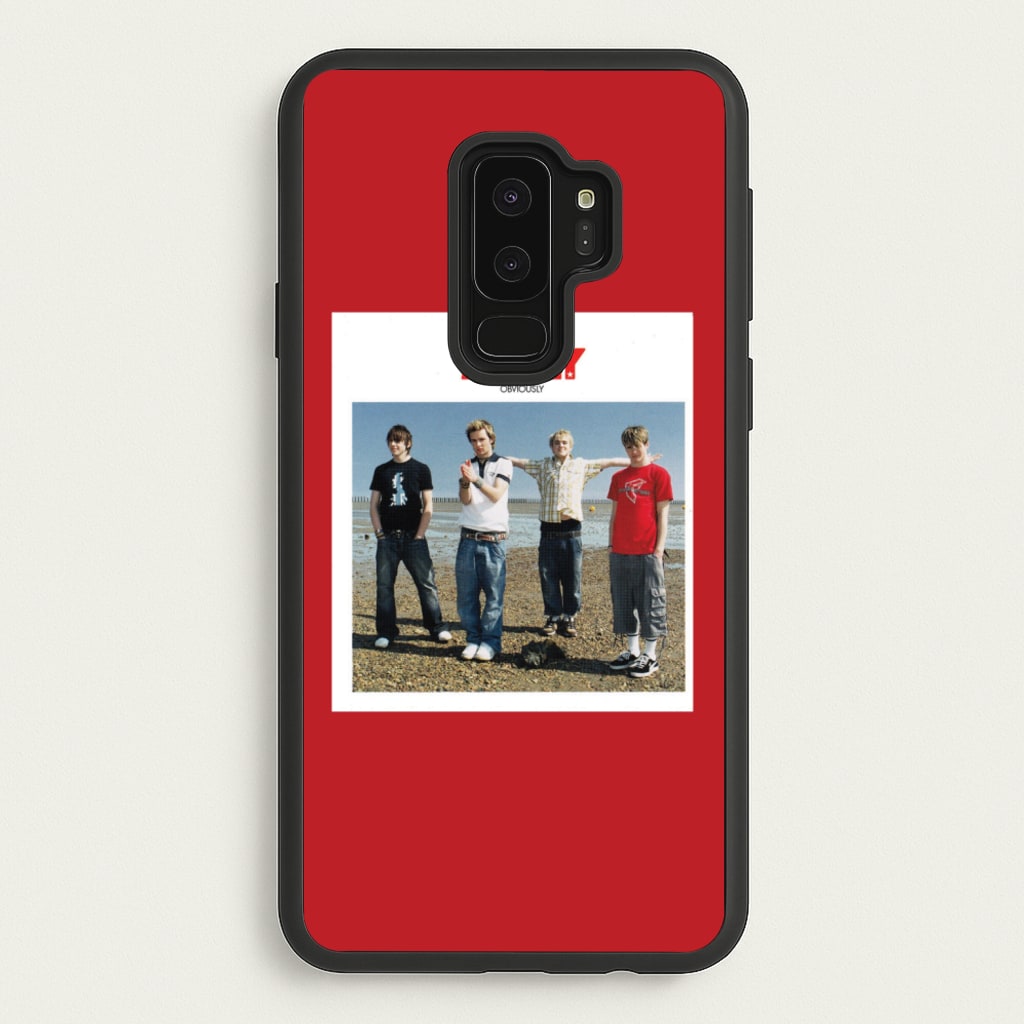 Obviously - McBand - McFly Phone Case for Galaxy S9 Plus