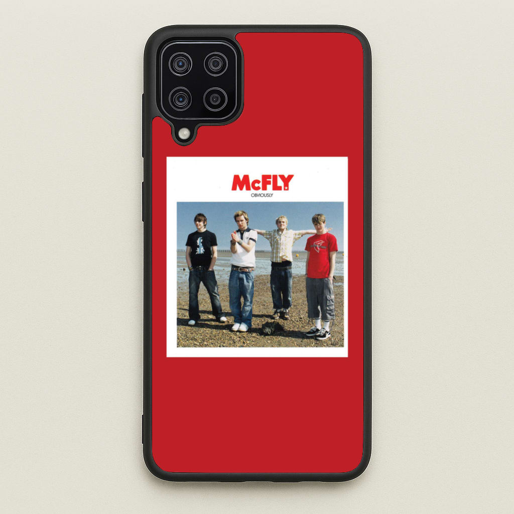 Obviously - McBand - McFly Phone Case for Galaxy A12