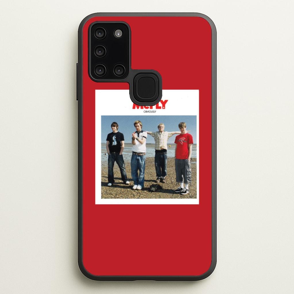 Obviously - McBand - McFly Phone Case for Galaxy A21s