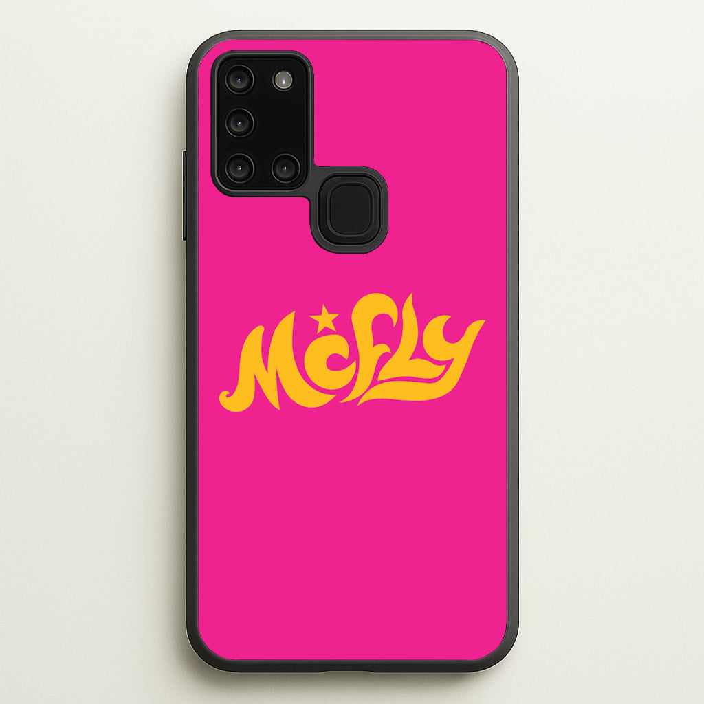 Star - McBand - McFly Phone Case for Galaxy A21s