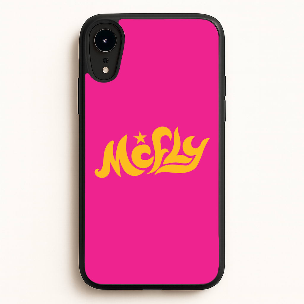 Star - McBand - McFly Phone Case for iPhone XR