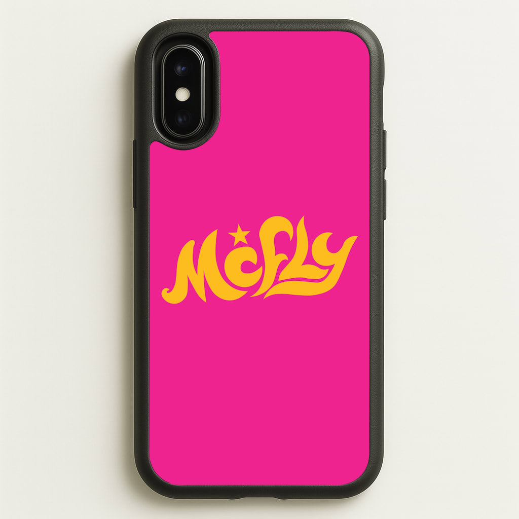 Star - McBand - McFly Phone Case for iPhone X / XS