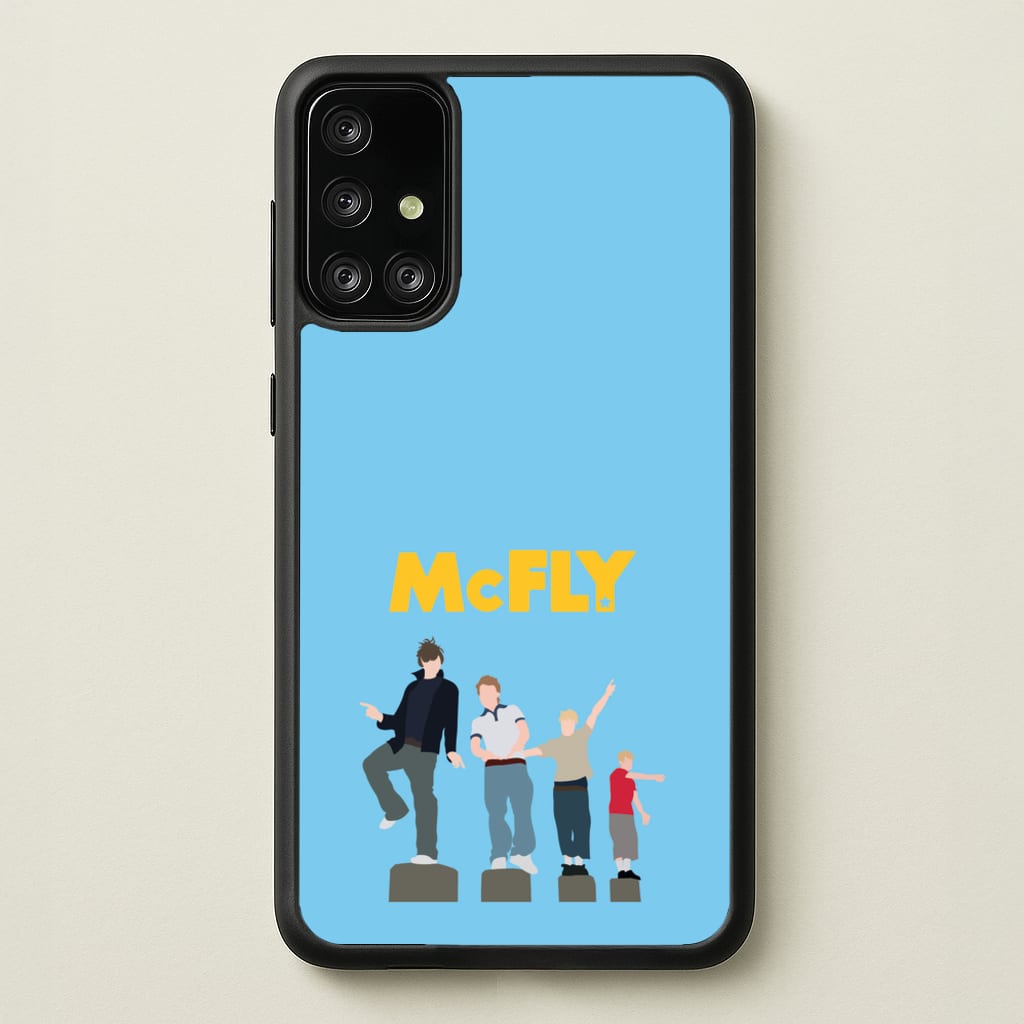 The Band - McBand - McFly Phone Case for Galaxy A71