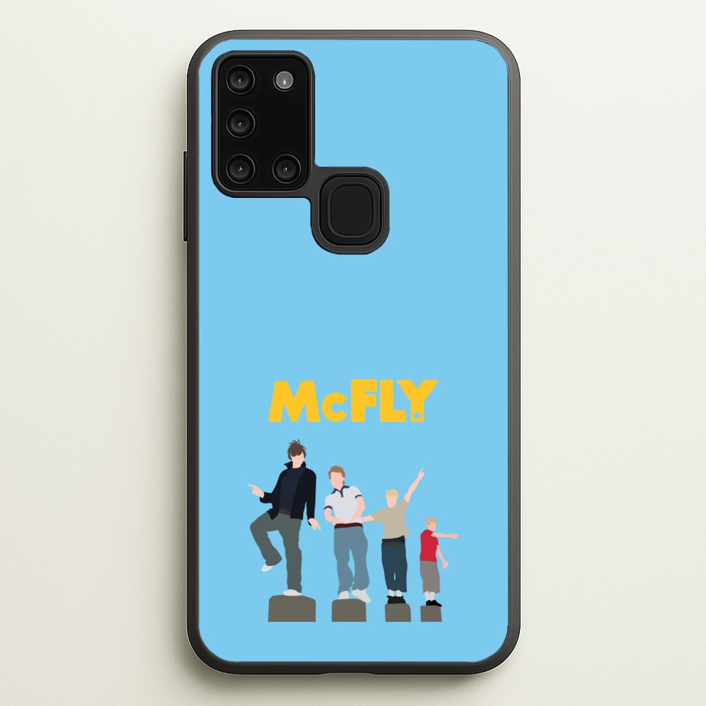 The Band - McBand - McFly Phone Case for Galaxy A21s