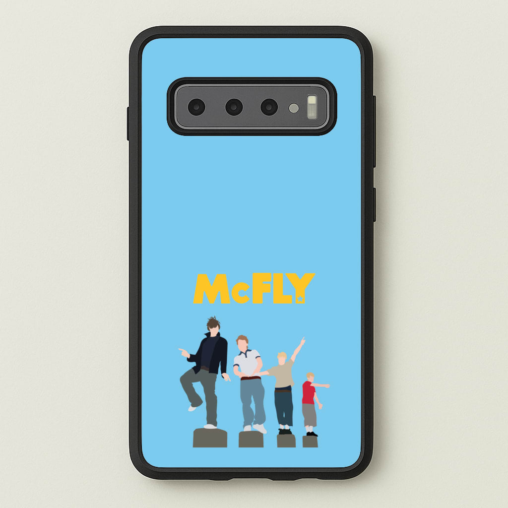 The Band - McBand - McFly Phone Case for Galaxy S10 Plus