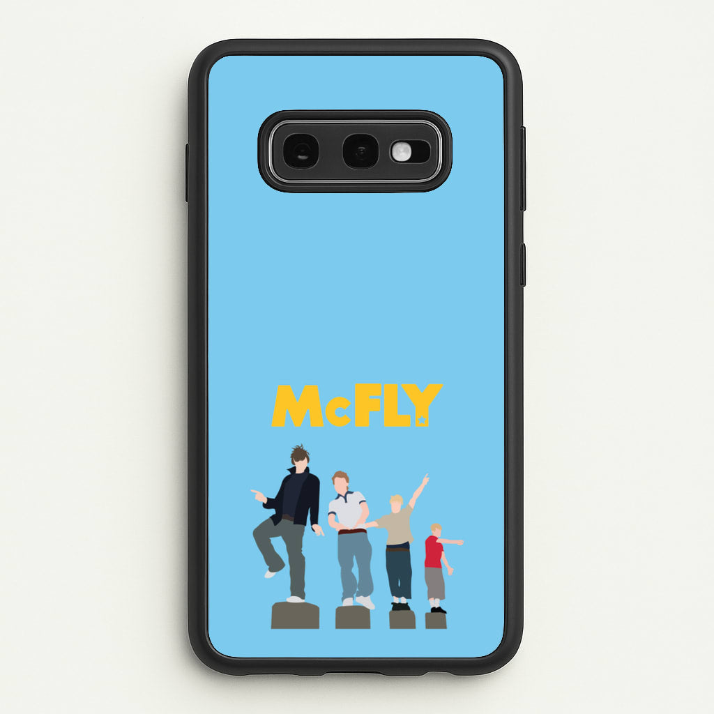 The Band - McBand - McFly Phone Case for Galaxy S10e