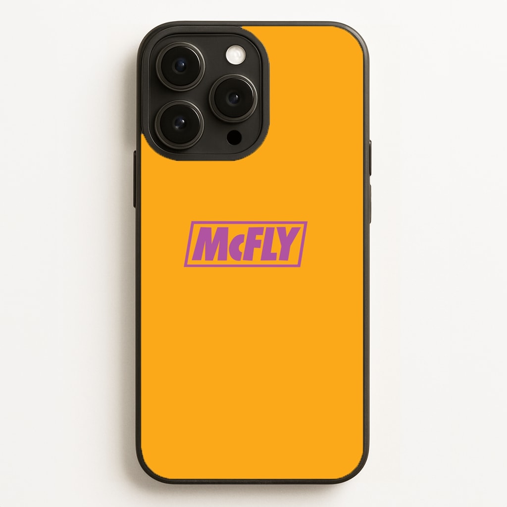 Yellow And Purple - McBand - McFly Phone Case for iPhone 16 Pro Max