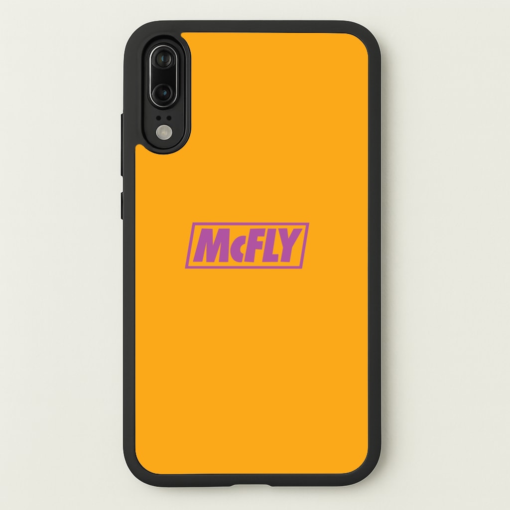 Yellow And Purple - McBand - McFly Phone Case for Huawei P20