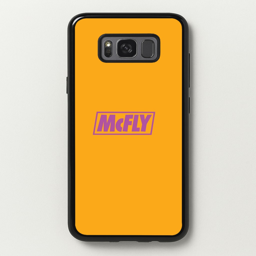 Yellow And Purple - McBand - McFly Phone Case for Galaxy S8 Plus