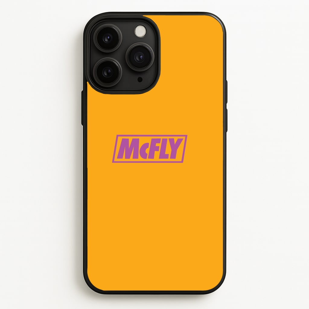 Yellow And Purple - McBand - McFly Phone Case for iPhone 11 Pro Max