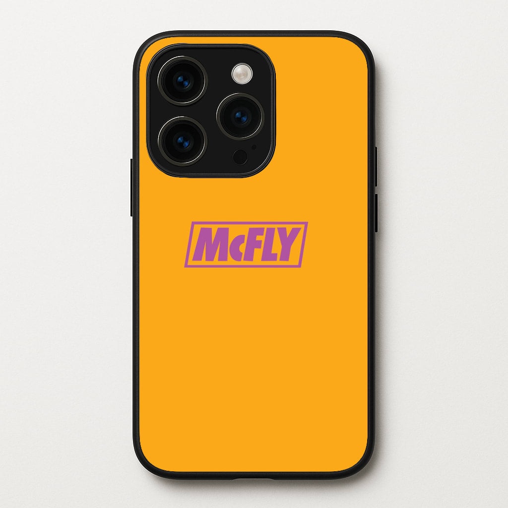 Yellow And Purple - McBand - McFly Phone Case for iPhone 14 Pro