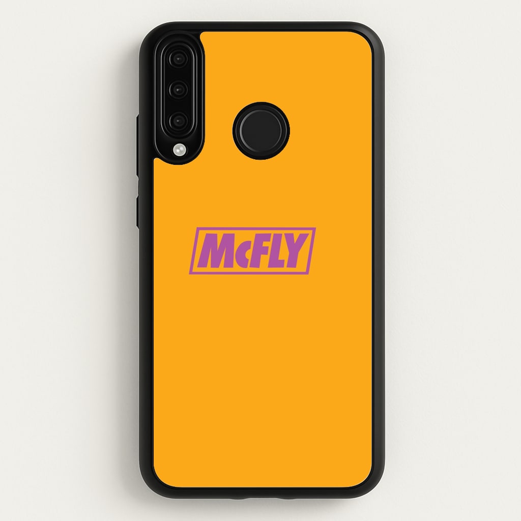 Yellow And Purple - McBand - McFly Phone Case for Huawei P30 Lite
