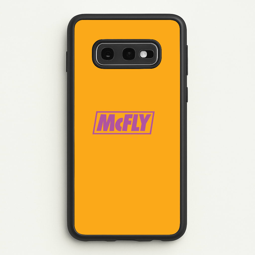 Yellow And Purple - McBand - McFly Phone Case for Galaxy S10e