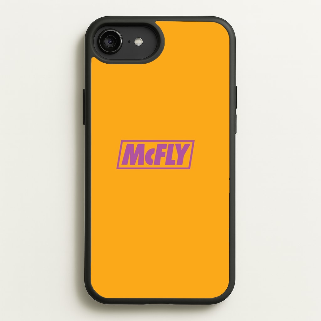 Yellow And Purple - McBand - McFly Phone Case for iPhone 6 Plus / 7 Plus / 8 Plus