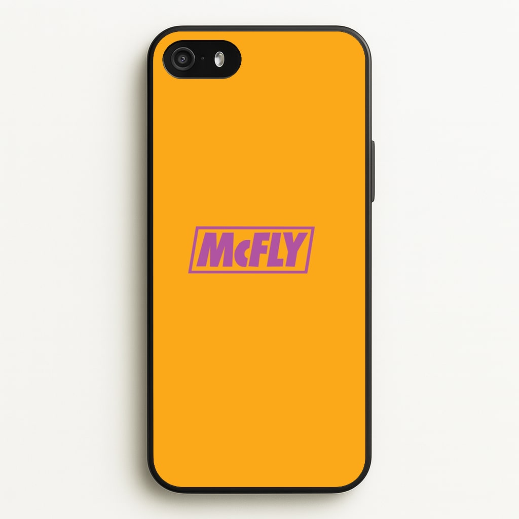 Yellow And Purple - McBand - McFly Phone Case for iPhone 5 / 5s / SE 2016