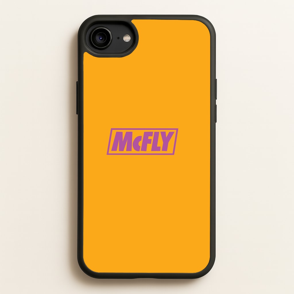 Yellow And Purple - McBand - McFly Phone Case for iPhone 6 / 7 / 8 / SE