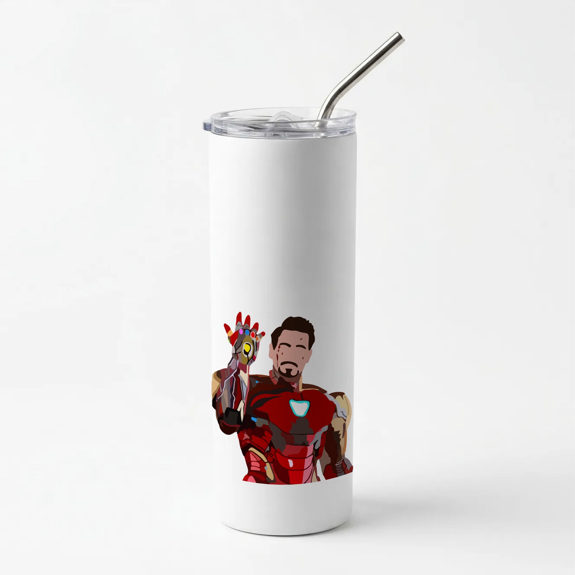 Iron Man Skinny Tumbler