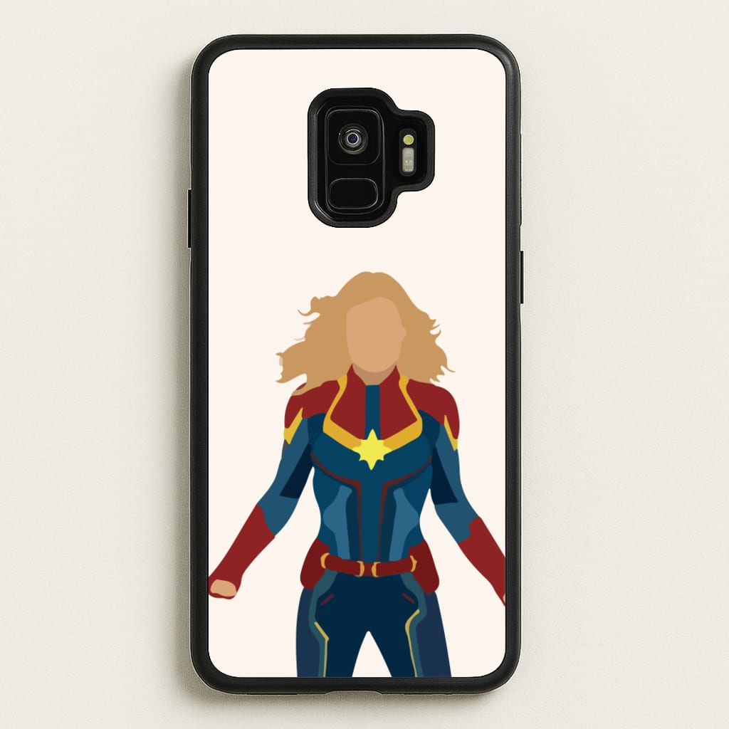 Captain Marvel - Marvel Phone Case for Galaxy S9