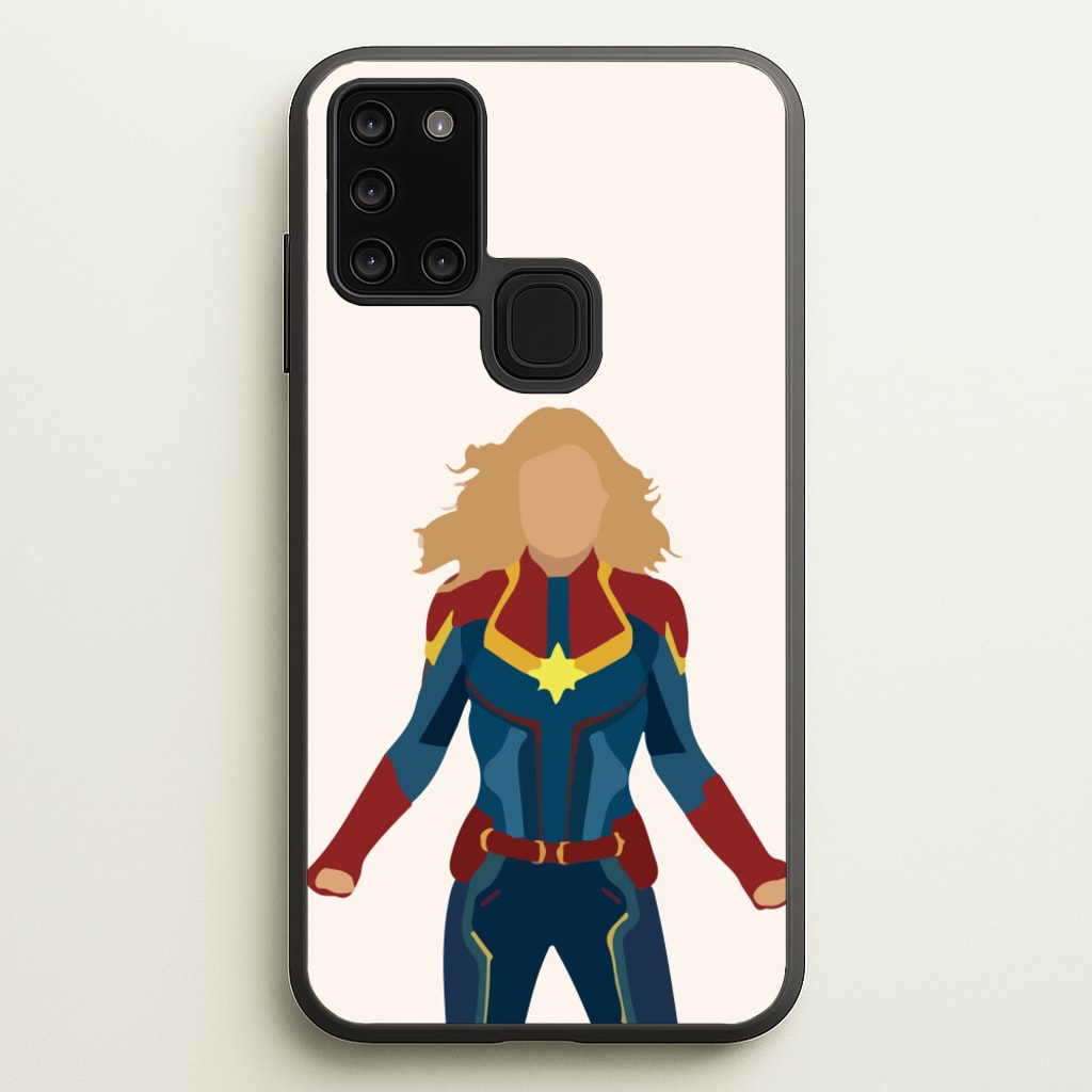 Captain Marvel - Marvel Phone Case for Galaxy A21s