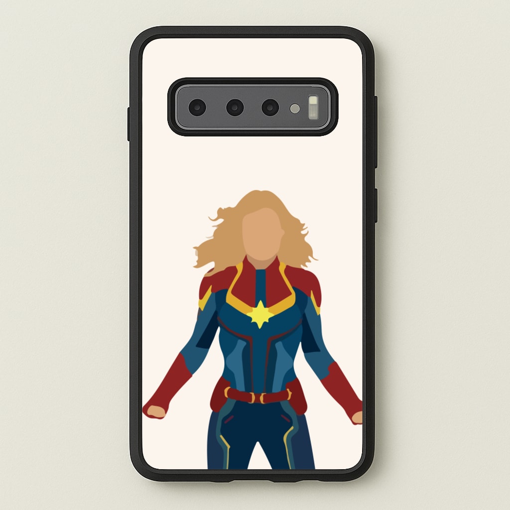 Captain Marvel - Marvel Phone Case for Galaxy S10