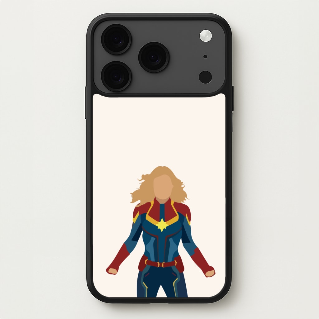 Captain Marvel Phone Case for iPhone 17 Pro