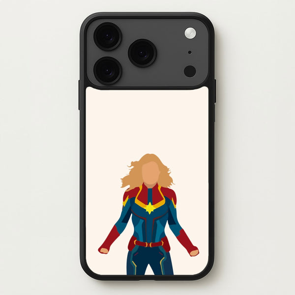 Captain Marvel Phone Case for iPhone 17 Pro