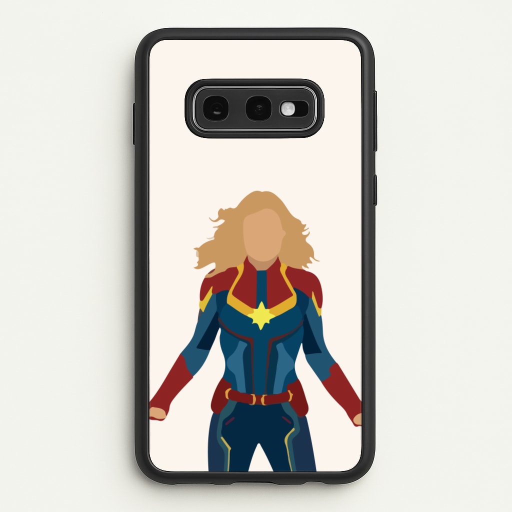 Captain Marvel - Marvel Phone Case for Galaxy S10e